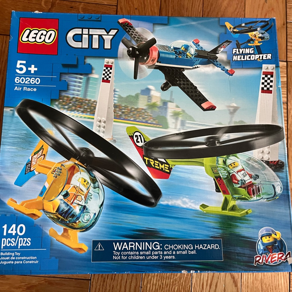Lego City Air Race Flying Helicopter 5+